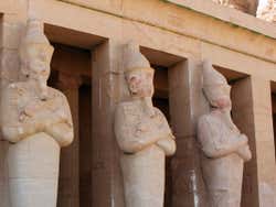Esculturas do Templo de Hatshepsut