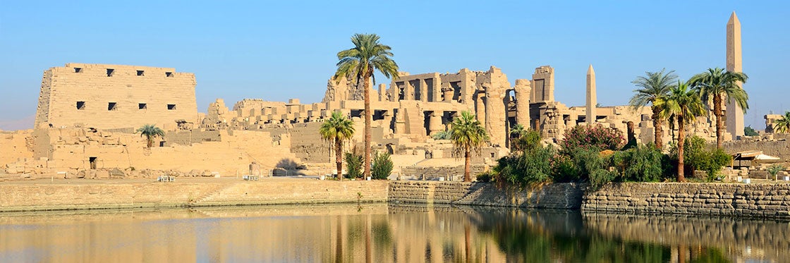 Luxor - Luxor é a antiga Tebas, capital do Egito