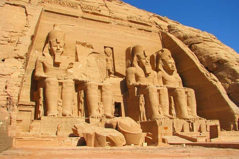 O templo de Abu Simbel