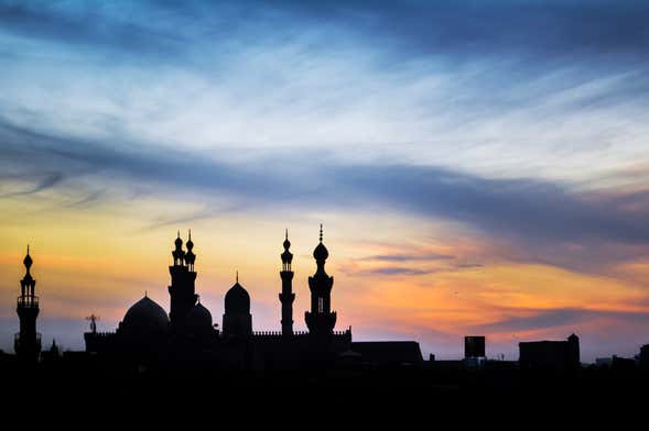 Tour noturno pelo Parque Al-Azhar com jantar