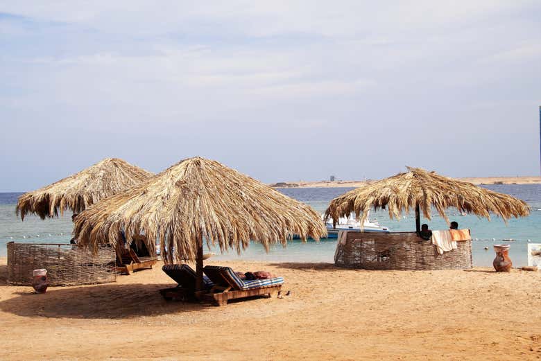 Aproveitando o dia em Sharm El Naga
