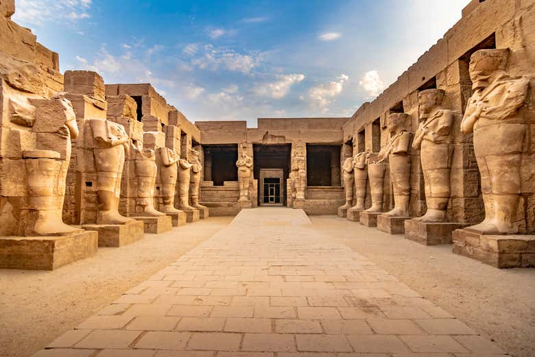 Panorâmica do Templo de karnak