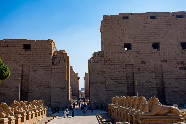 Entrada do Templo de Karnak