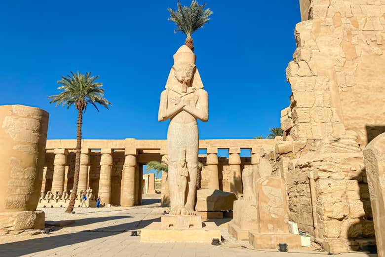 Vestígios do Templo de Karnak
